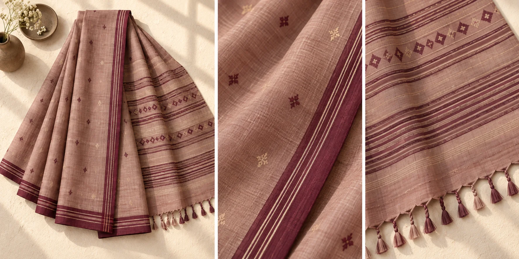 Golapi Rose Tangail full drape